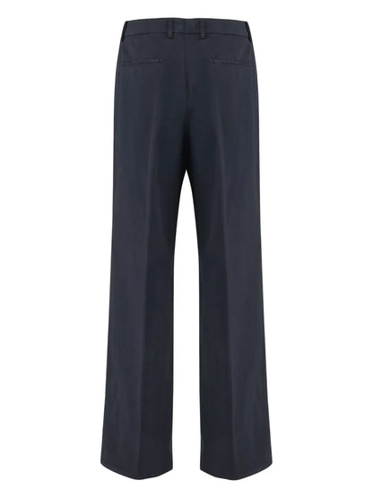 Straight-Leg Trousers