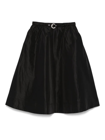 Belted Midi Skirt