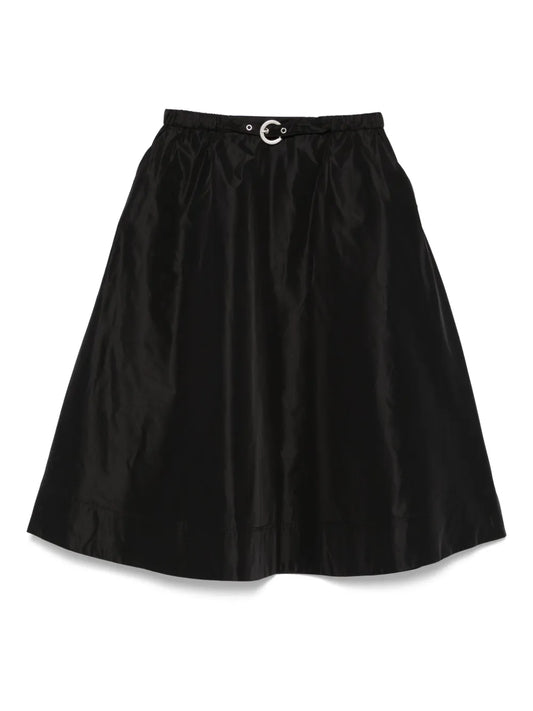 Belted Midi Skirt