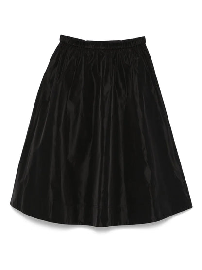 Belted Midi Skirt