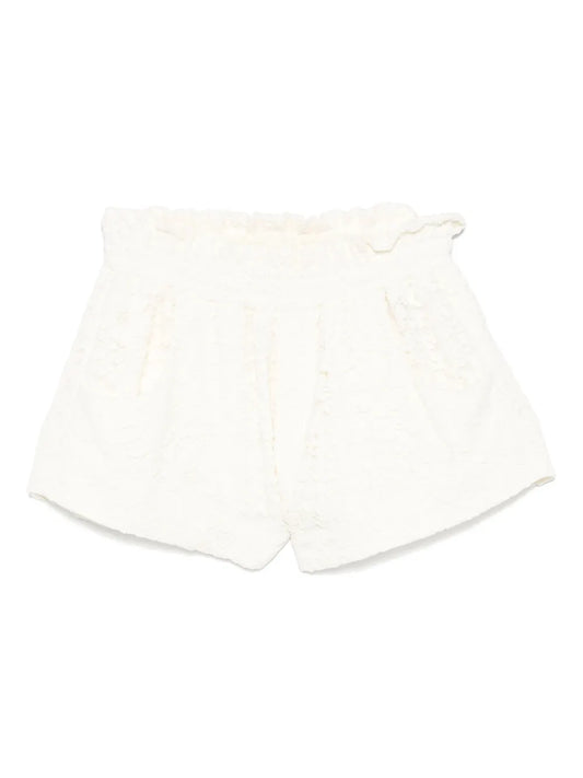 Corded-Lace Shorts