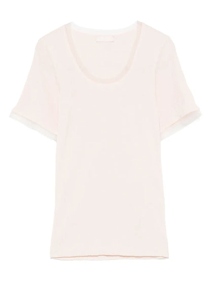 Tulle-Insert T-Shirt