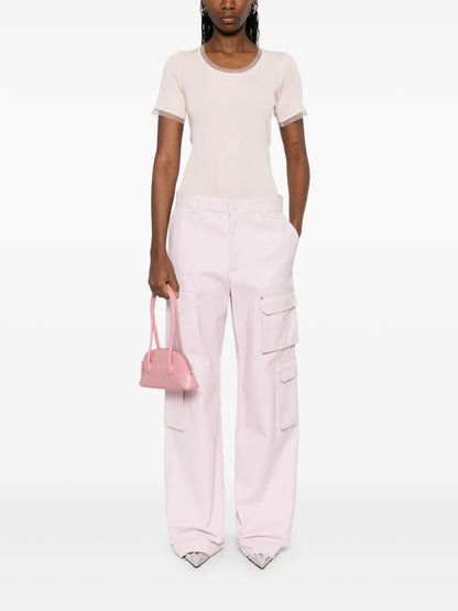 Tulle-Insert T-Shirt