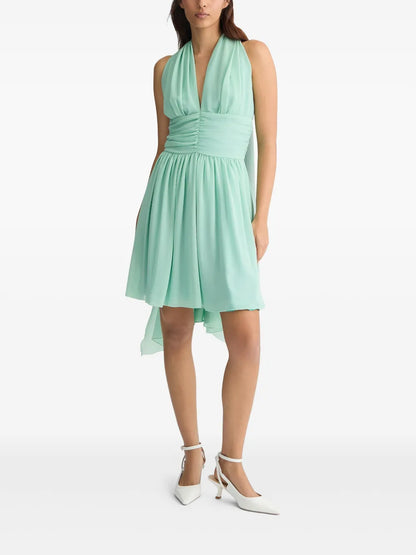 Draped Mini Dress