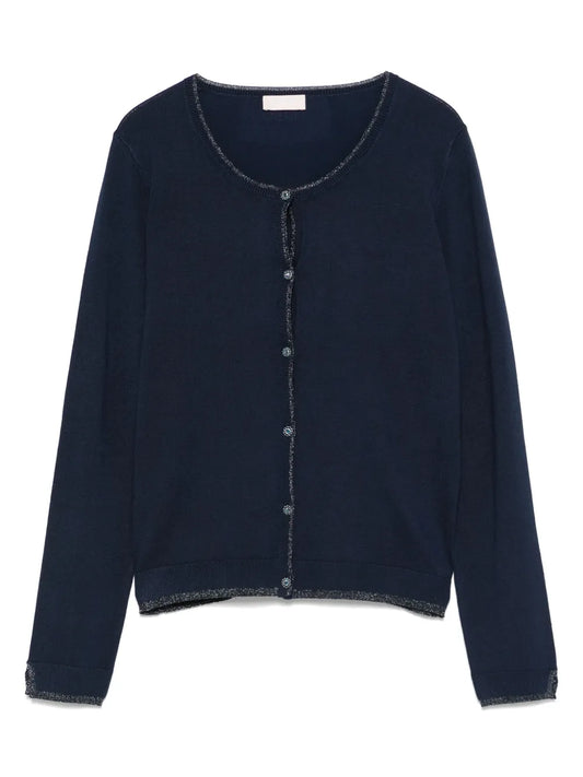 Jewel-Buttons Cardigan