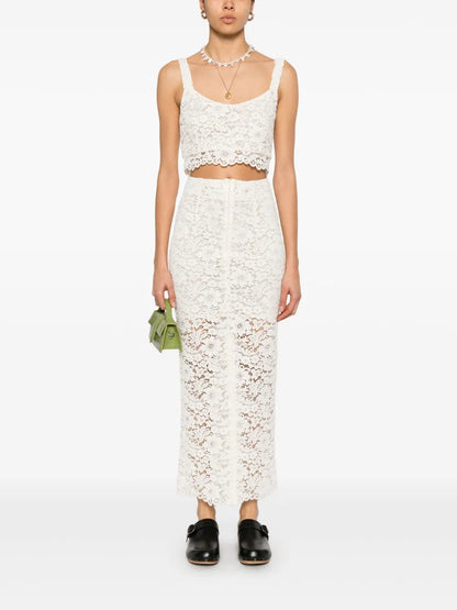 Corded-Lace Top