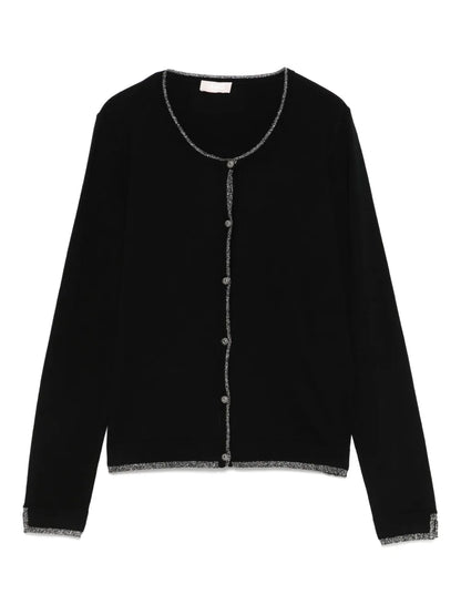 Jewel-Buttons Cardigan