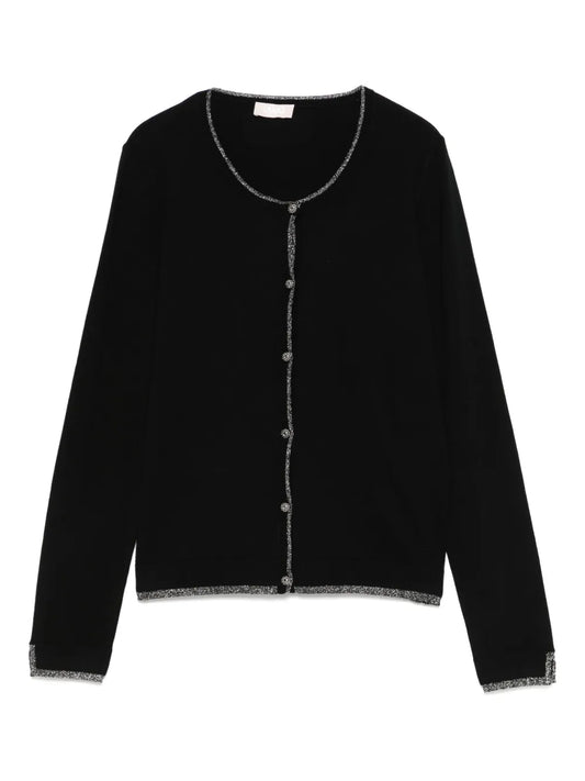 Jewel-Buttons Cardigan