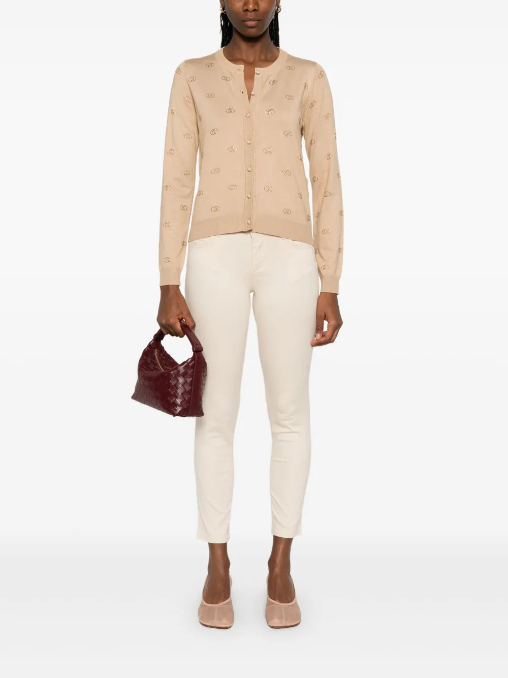 Logo-Embellished Cardigan