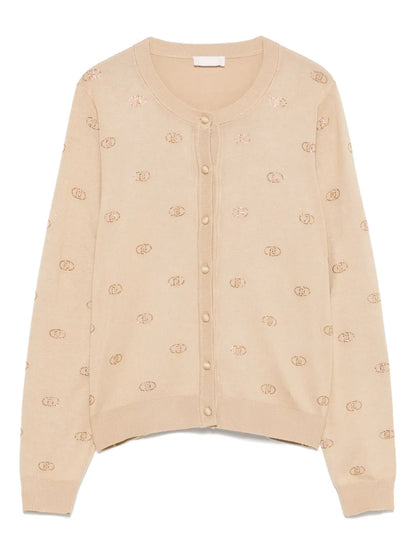 Logo-Embellished Cardigan