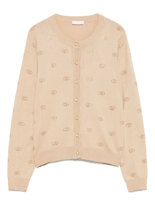 Logo-Embellished Cardigan