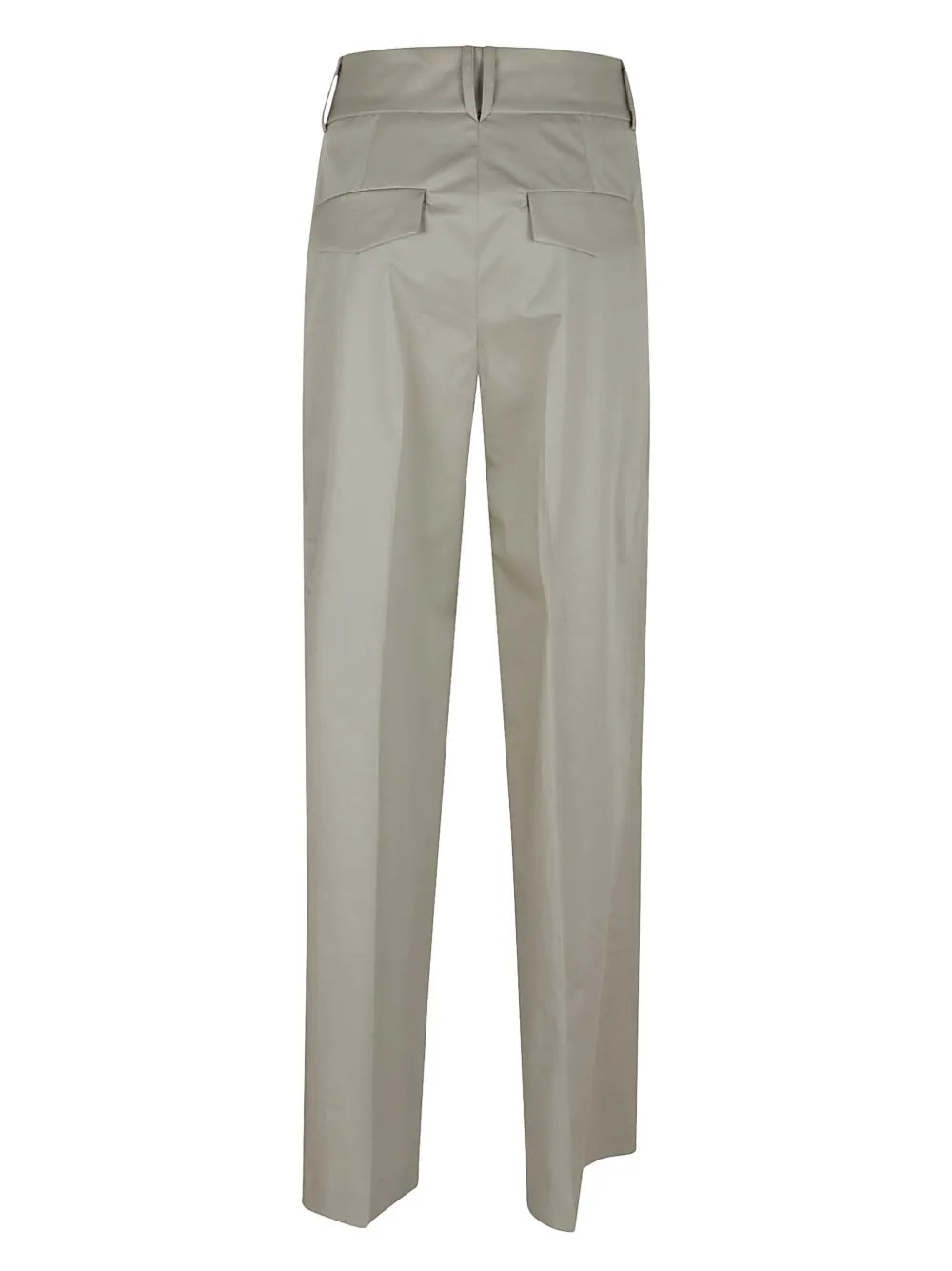 Pleat-Front Tailored Trousers