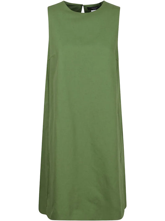 Sleeveless A-Line Dress