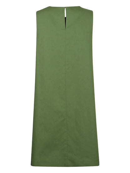 Sleeveless A-Line Dress
