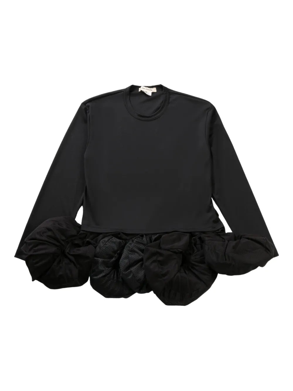 Mesh-Detailing Blouse