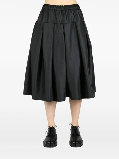 Tiered Midi Skirt