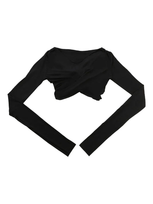 Open-Back Cropped Top
