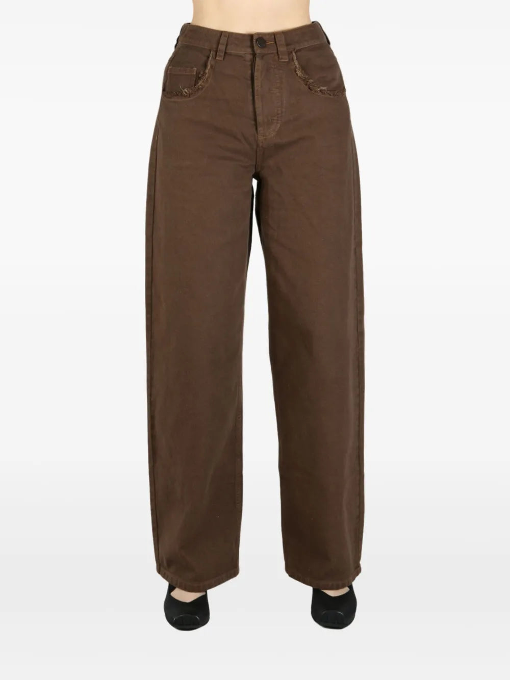 Frayed-Edge Jeans