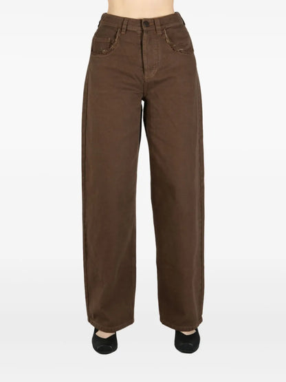 Frayed-Edge Jeans
