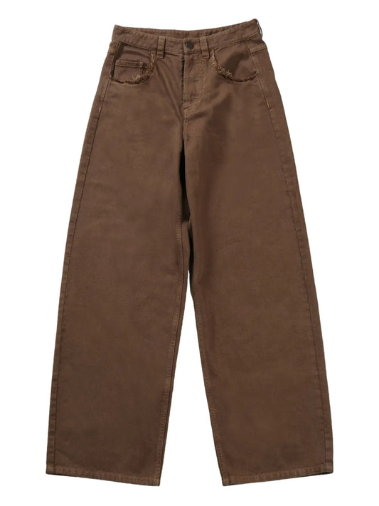Frayed-Edge Jeans