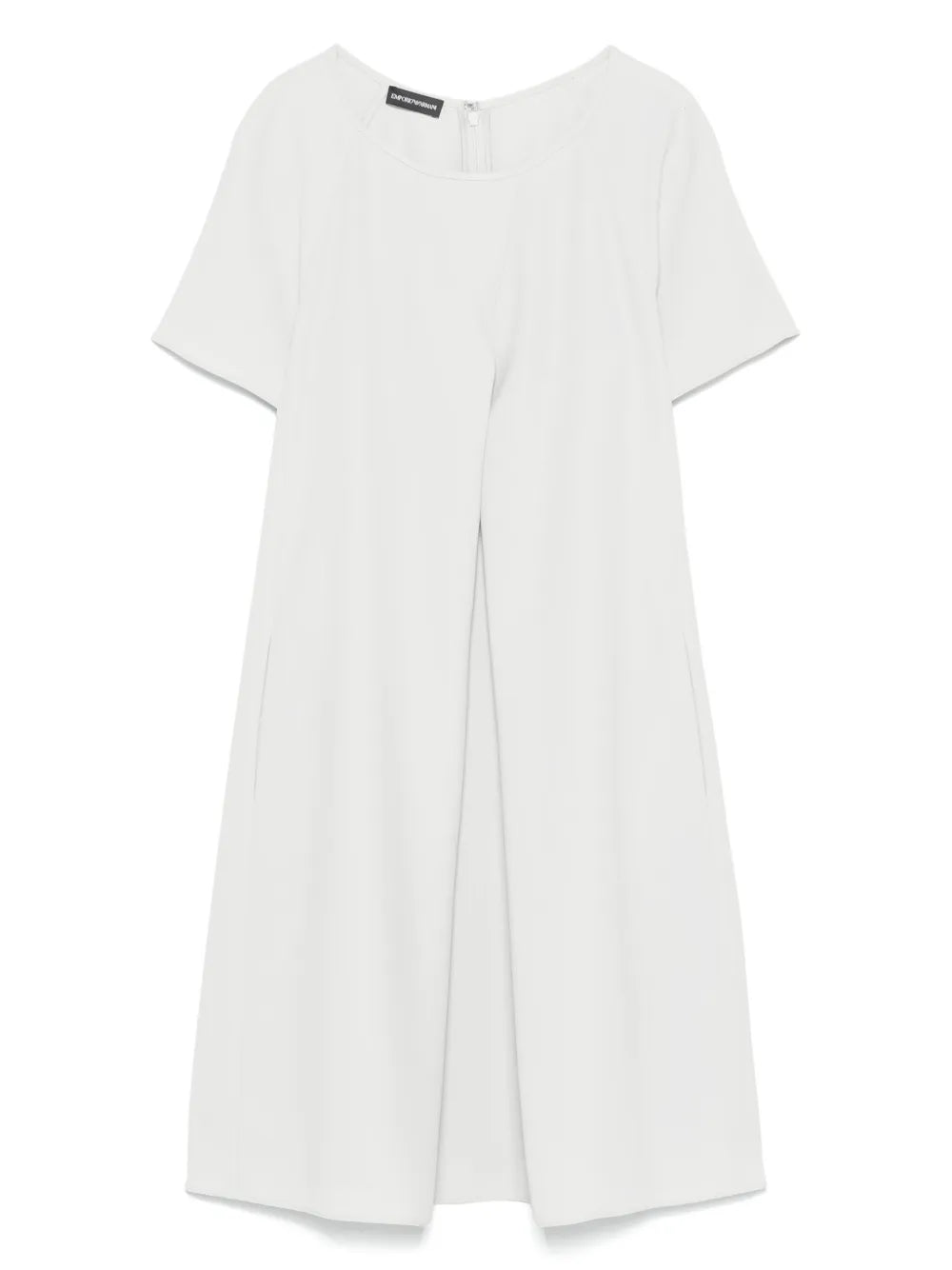 Crew-Neck Mini Dress