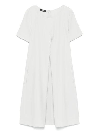 Crew-Neck Mini Dress