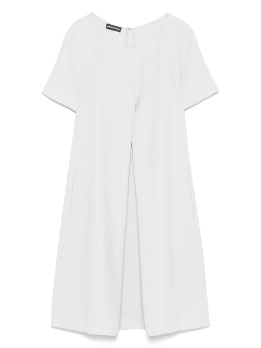 Crew-Neck Mini Dress