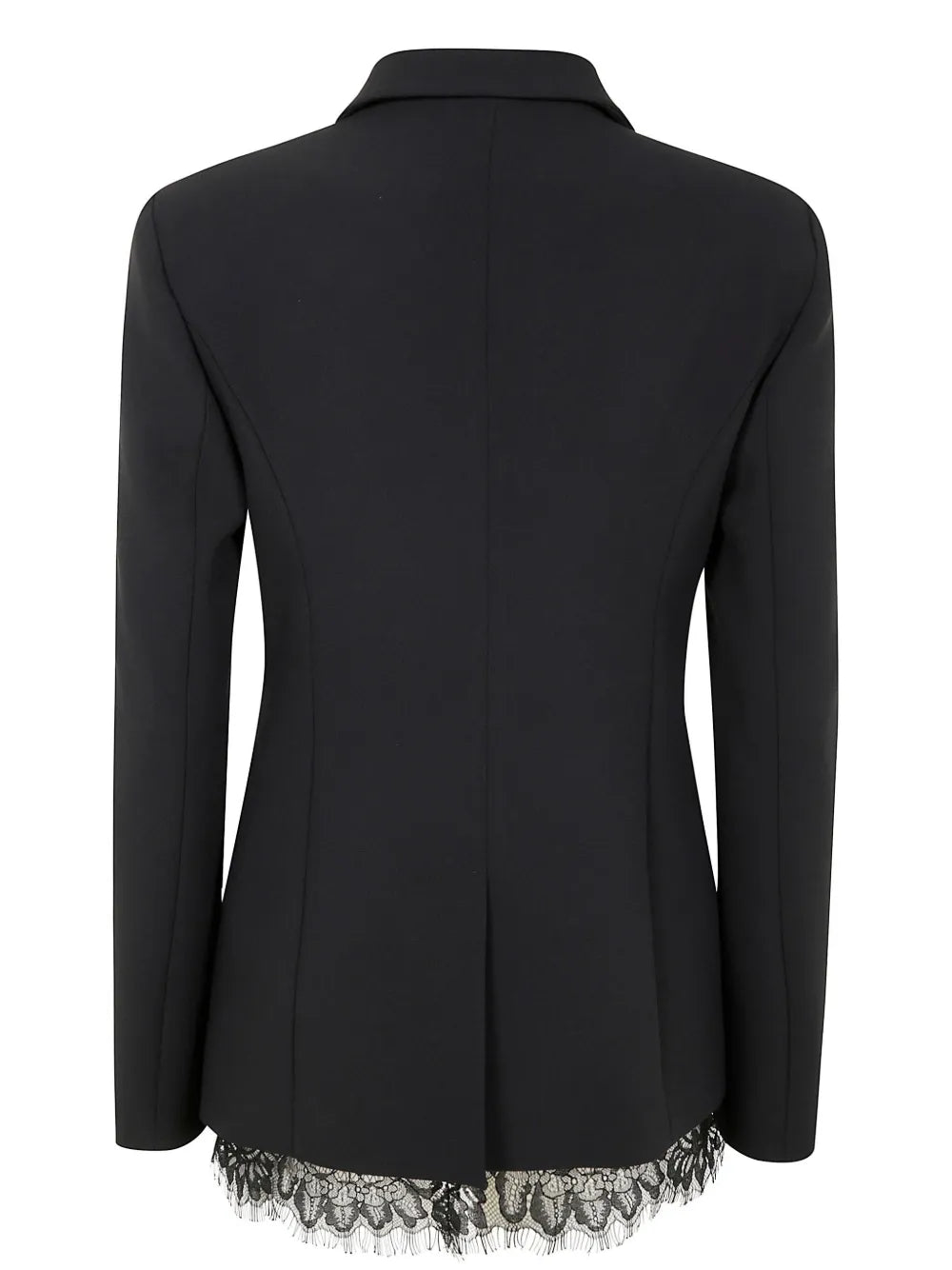 Lace-Detail Blazer