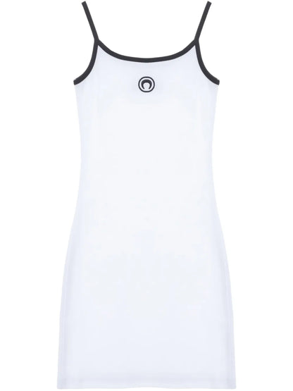 Moon-Logo Mini Dress