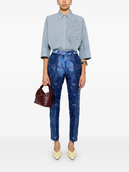 Floral-Detail Shirt