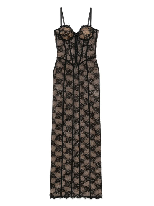 Floral-Lace Gown