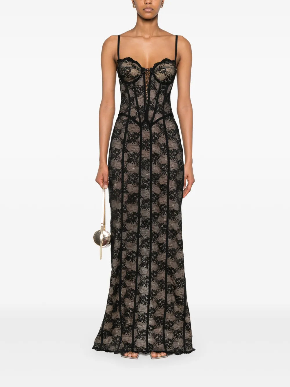 Floral-Lace Gown