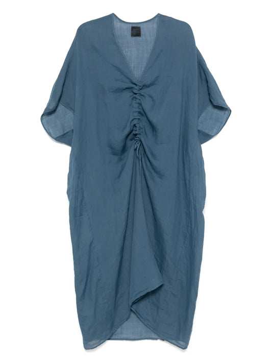 V-Neck Midi Dress