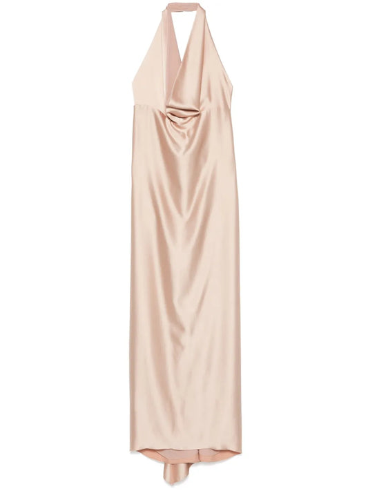 Satin Maxi Dress