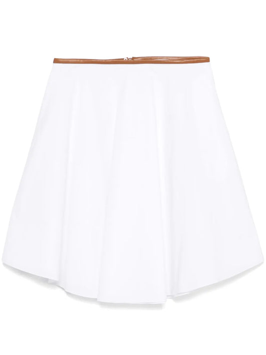 Poplin Midi Skirt
