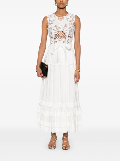 Panelled Maxi Dress