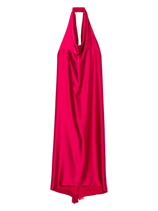 Satin Maxi Dress