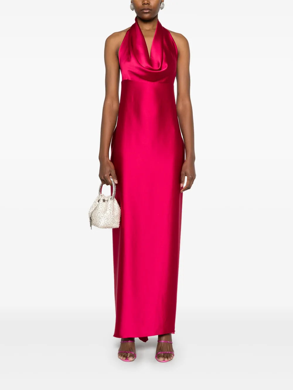 Satin Maxi Dress
