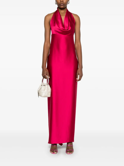 Satin Maxi Dress