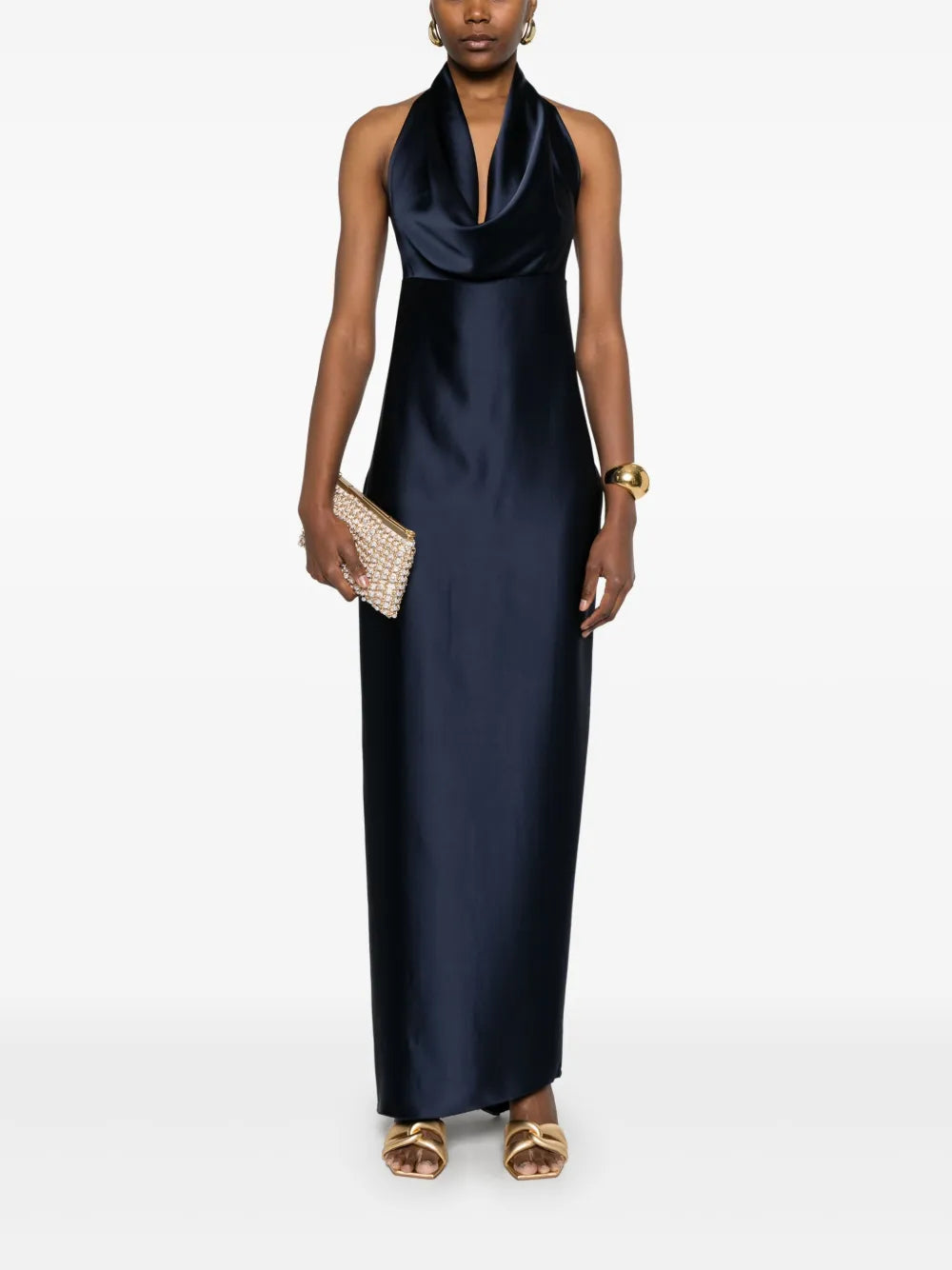 Satin Maxi Dress