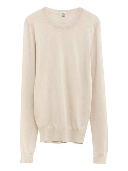 Knitted Crew-Neck Jumper