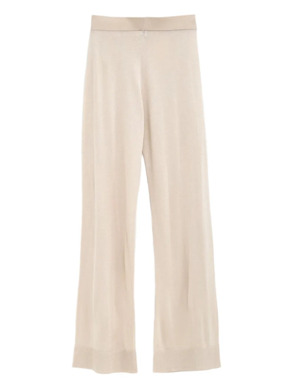Knitted Wide-Leg Trousers