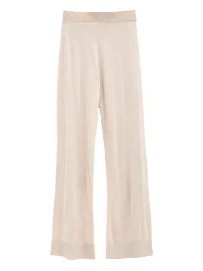Knitted Wide-Leg Trousers