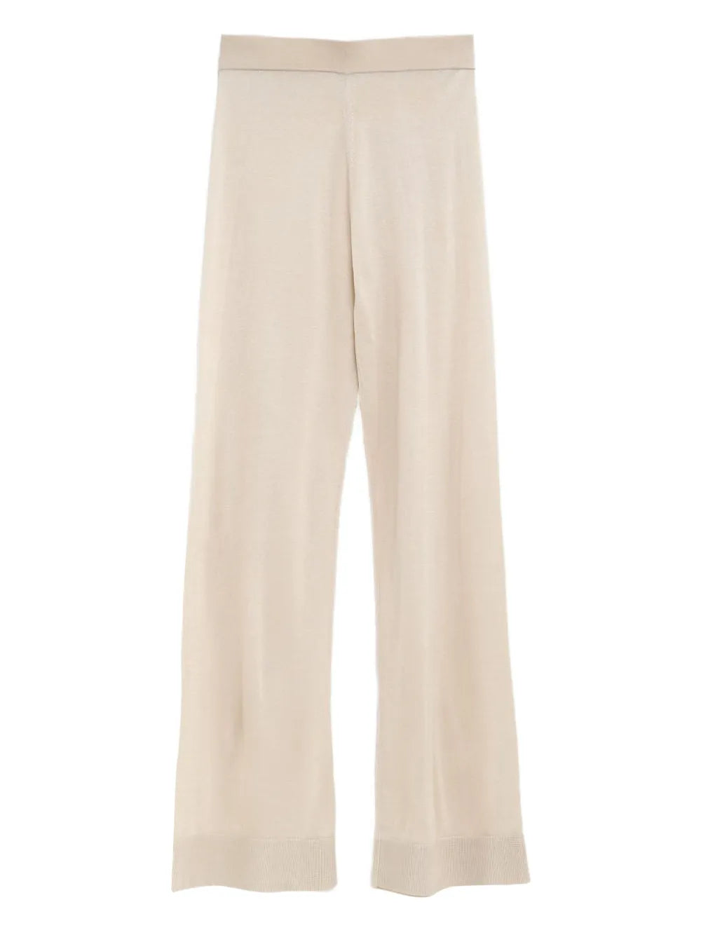 Knitted Wide-Leg Trousers