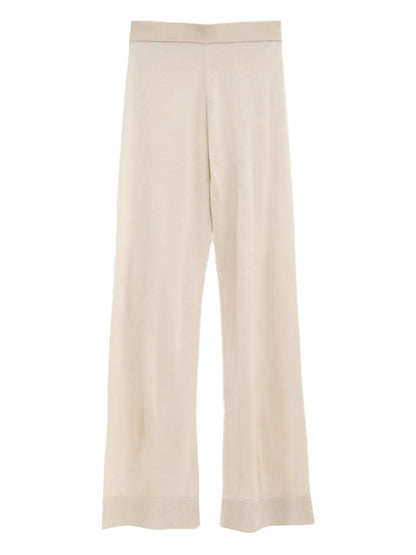 Knitted Wide-Leg Trousers