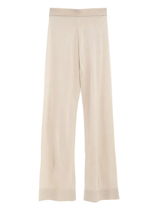 Knitted Wide-Leg Trousers