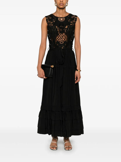 Panelled Maxi Dress