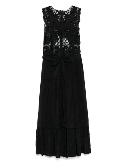 Panelled Maxi Dress