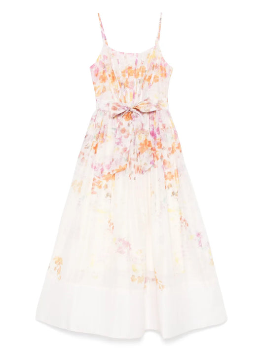 Floral-Print Maxi Dress