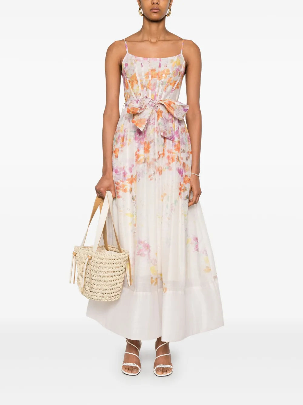 Floral-Print Maxi Dress